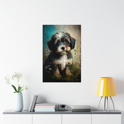 Havanese Puppy Premium Matte Vertical Posters