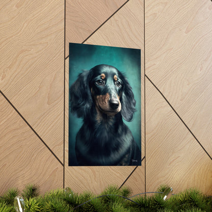 Dachshund Dog Premium Matte Vertical Posters