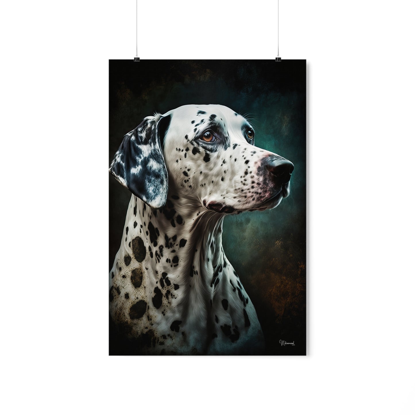 Dalmatian Dog Premium Matte Vertical Posters