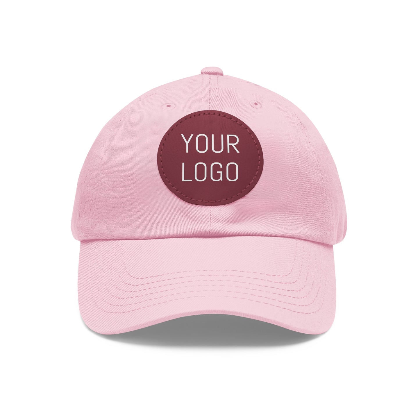 Dad Hat with Leather Patch Personalized for Events & Promotions