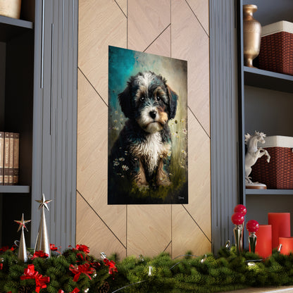 Havanese Puppy Premium Matte Vertical Posters