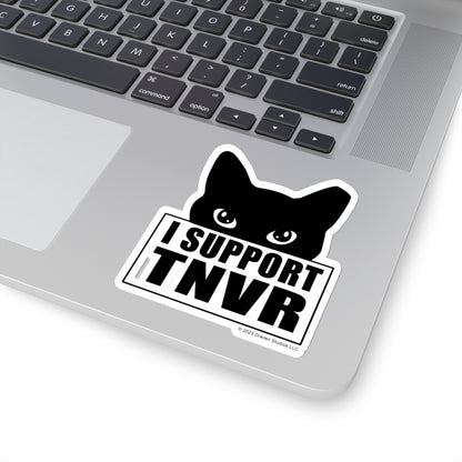 I support TNVR Kiss-Cut Stickers