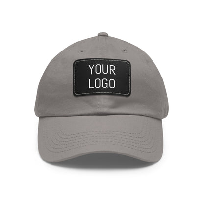 Dad Hat Leather Patch Personalized for Events & Promotions