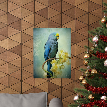 Multi-color Parrot Premium Matte Vertical Posters