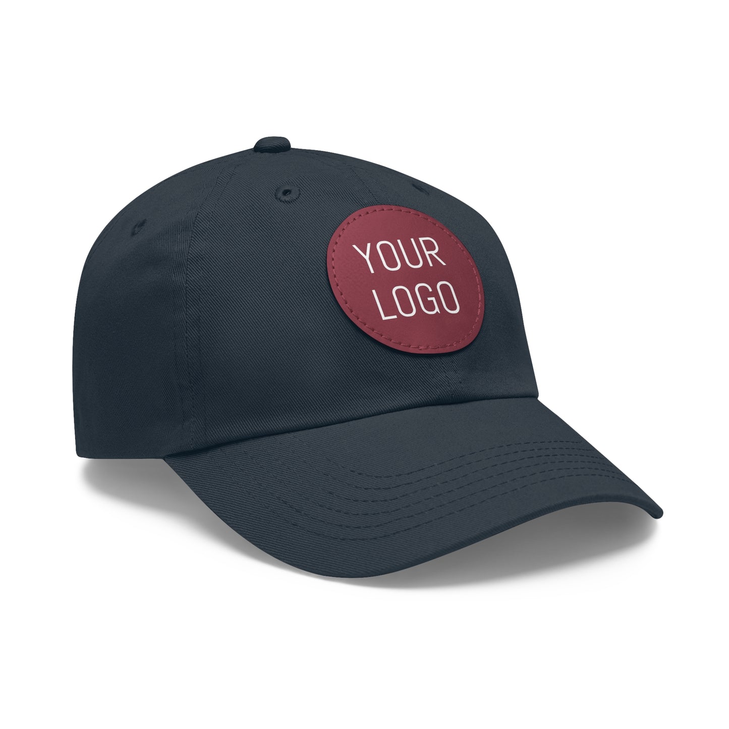 Dad Hat with Leather Patch Personalized for Events & Promotions