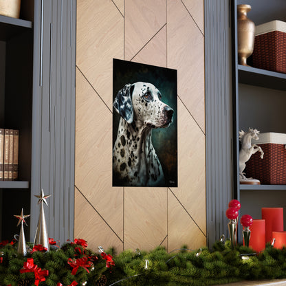 Dalmatian Dog Premium Matte Vertical Posters