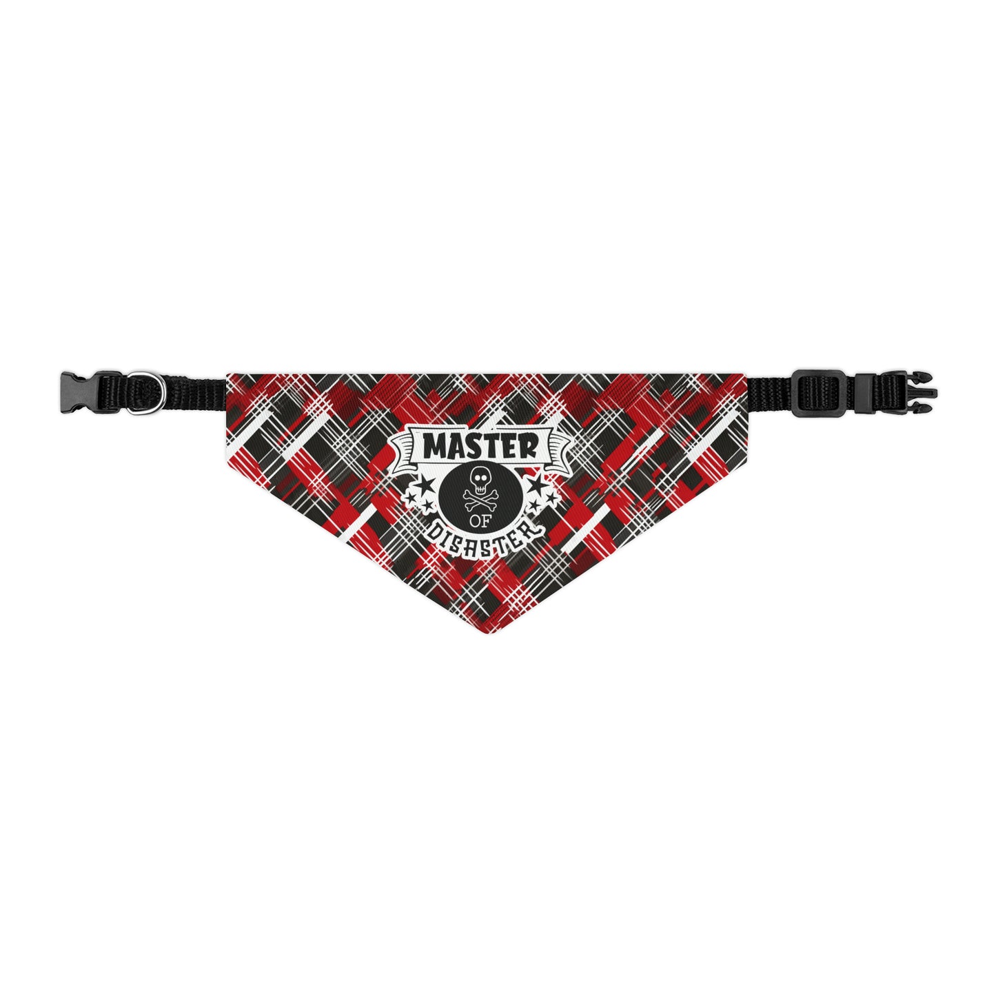 Sassy Pet's Master of Disaster Pet Bandana Collar