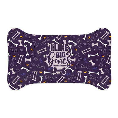 Sassy Pet's I Like Big Bones Purple Pet Feeding Mat