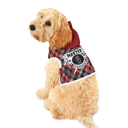 Sassy Pet's Master of Disaster Hoodie - Stylish Warmth for Fashionable Pets