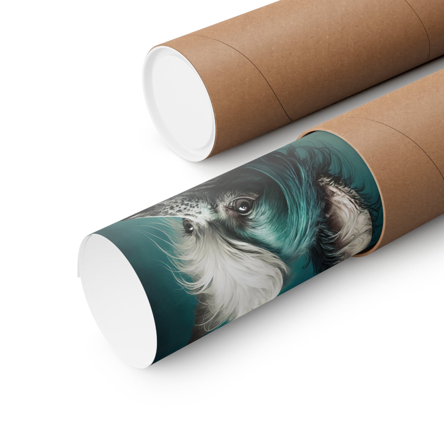 Chinese Crested Dog Premium Matte Vertical Posters