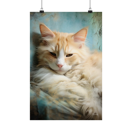 Cat Premium Matte Vertical Posters