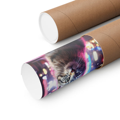 TNVR Cat in the City Premium Matte Vertical Posters