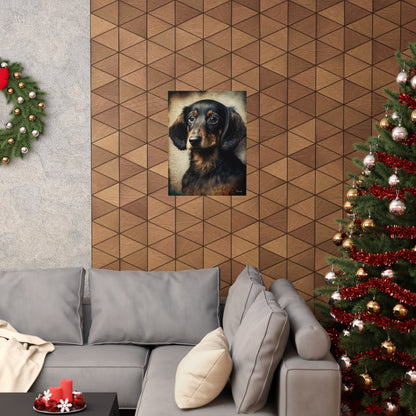 Dachshund Dog Premium Matte Vertical Posters