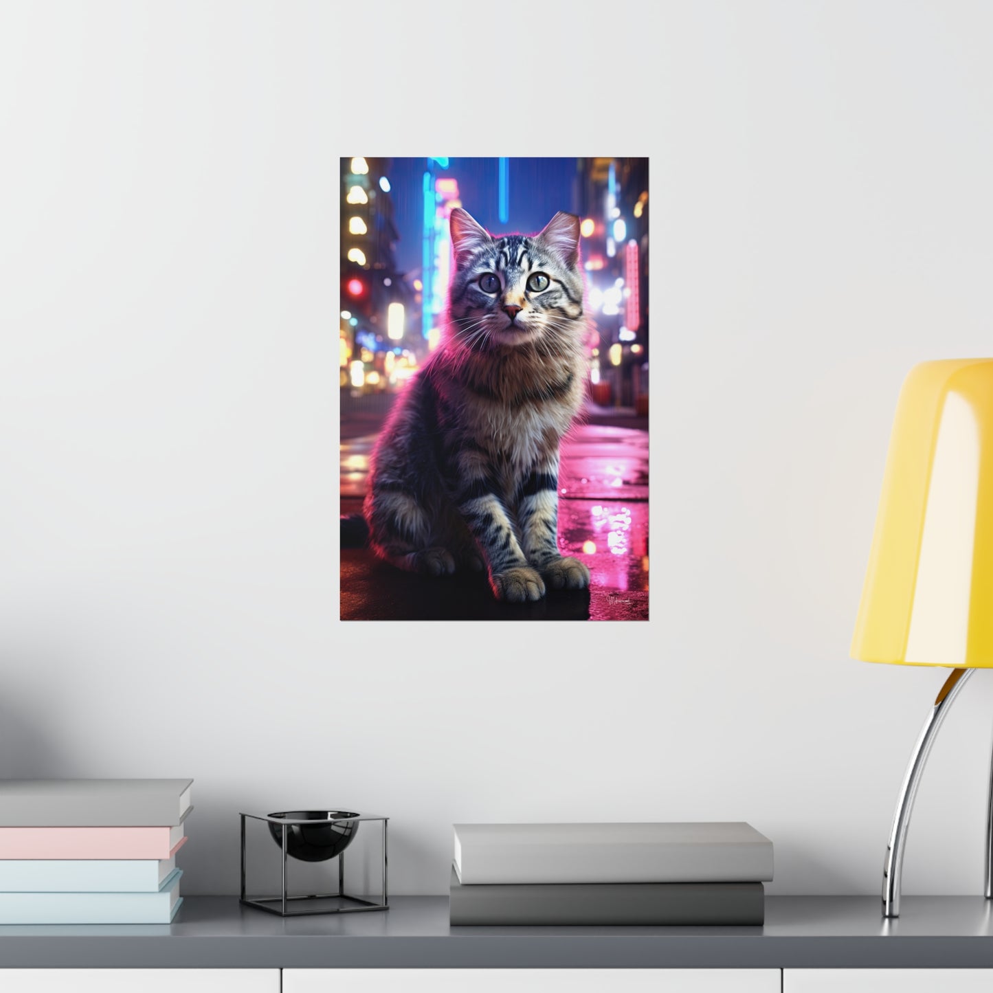 TNVR Cat in the City Premium Matte Vertical Posters