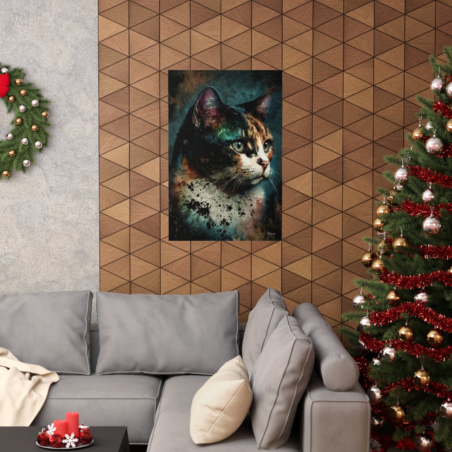 Calico Cat Premium Matte Vertical Posters