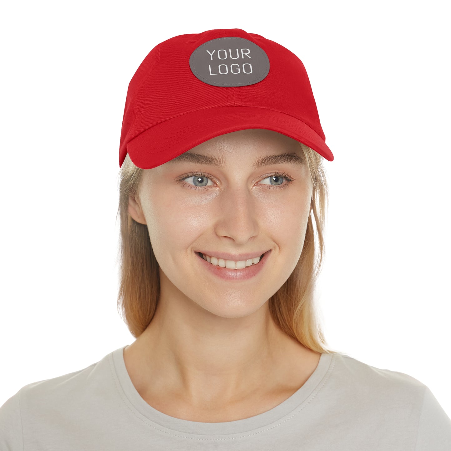 Dad Hat with Leather Patch Personalized for Events & Promotions
