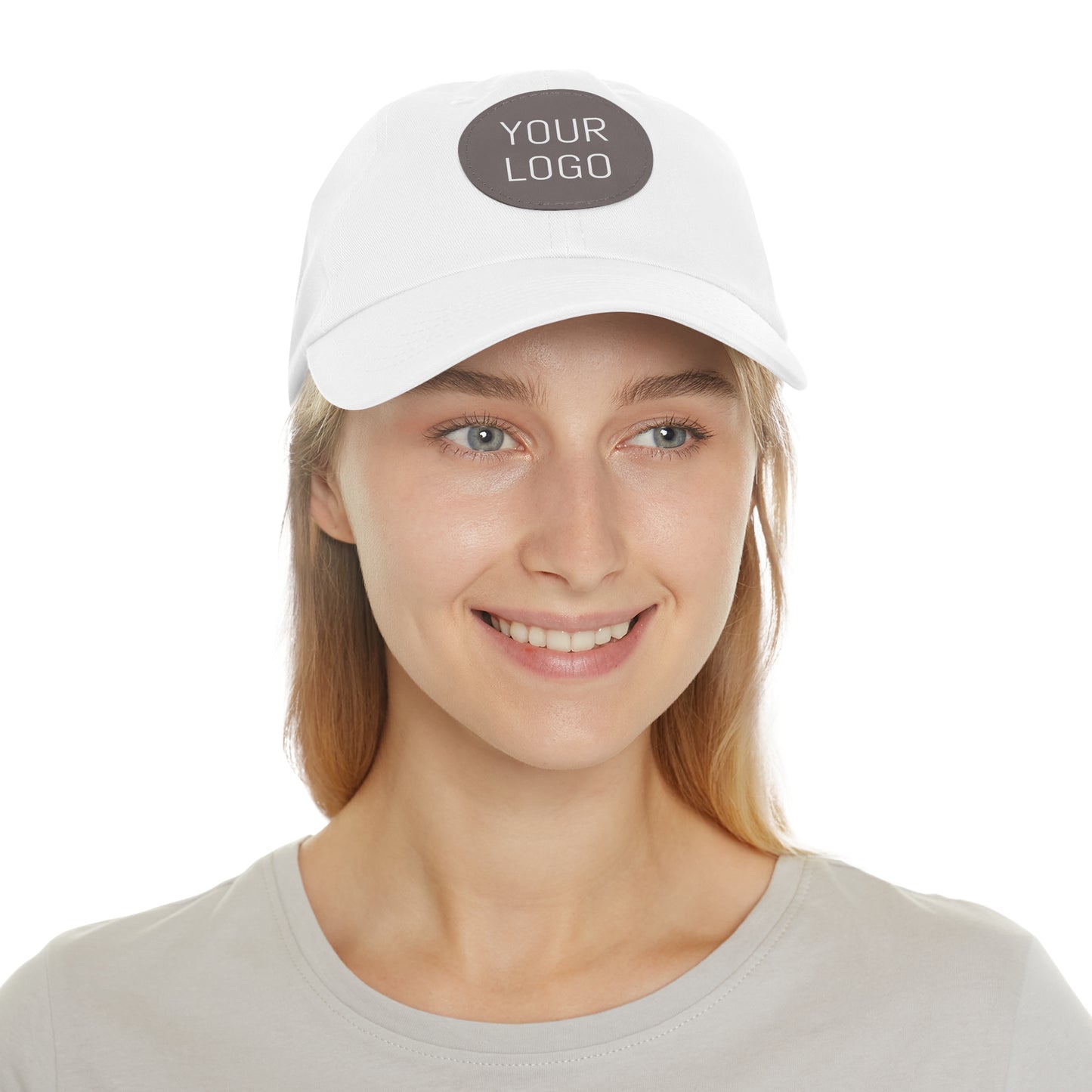 Dad Hat with Leather Patch Personalized for Events & Promotions