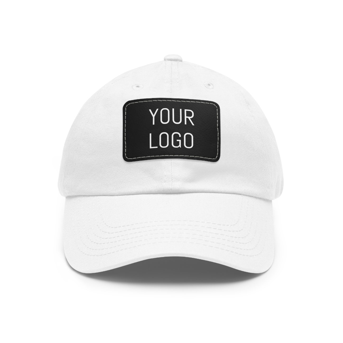 Dad Hat Leather Patch Personalized for Events & Promotions