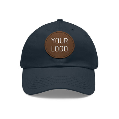Dad Hat with Leather Patch Personalized for Events & Promotions