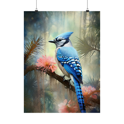 Blue Jay Premium Matte Vertical Posters