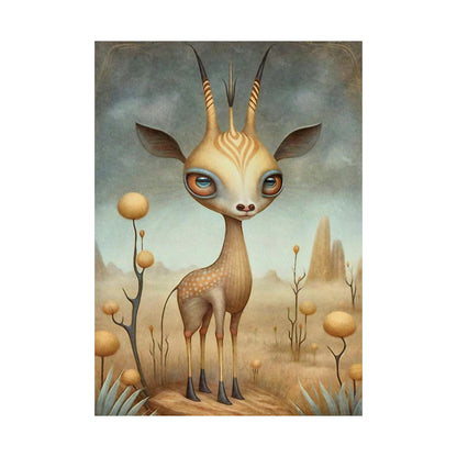 Safari Kids Collection- Gazelle Premium Matte Vertical Posters