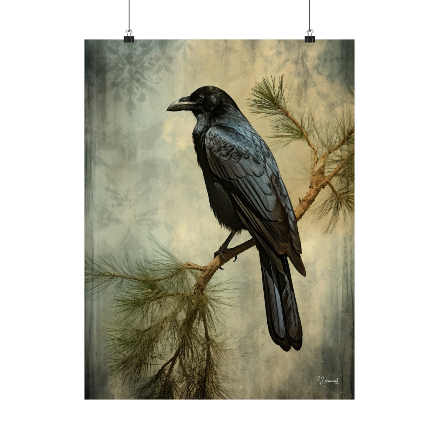 Raven Premium Matte Vertical Posters