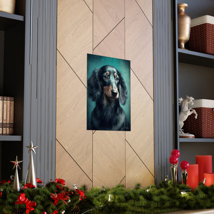 Dachshund Dog Premium Matte Vertical Posters