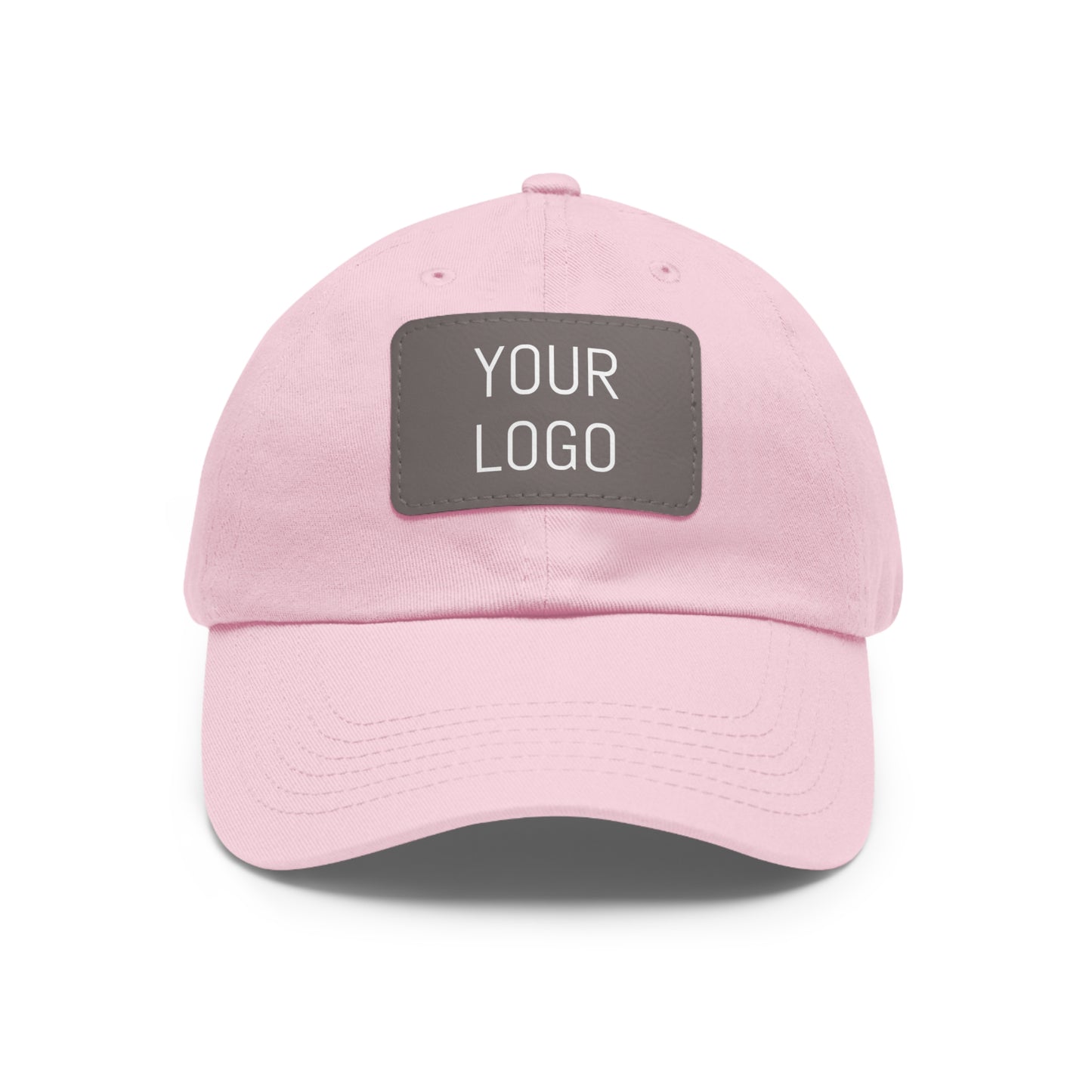 Dad Hat Leather Patch Personalized for Events & Promotions