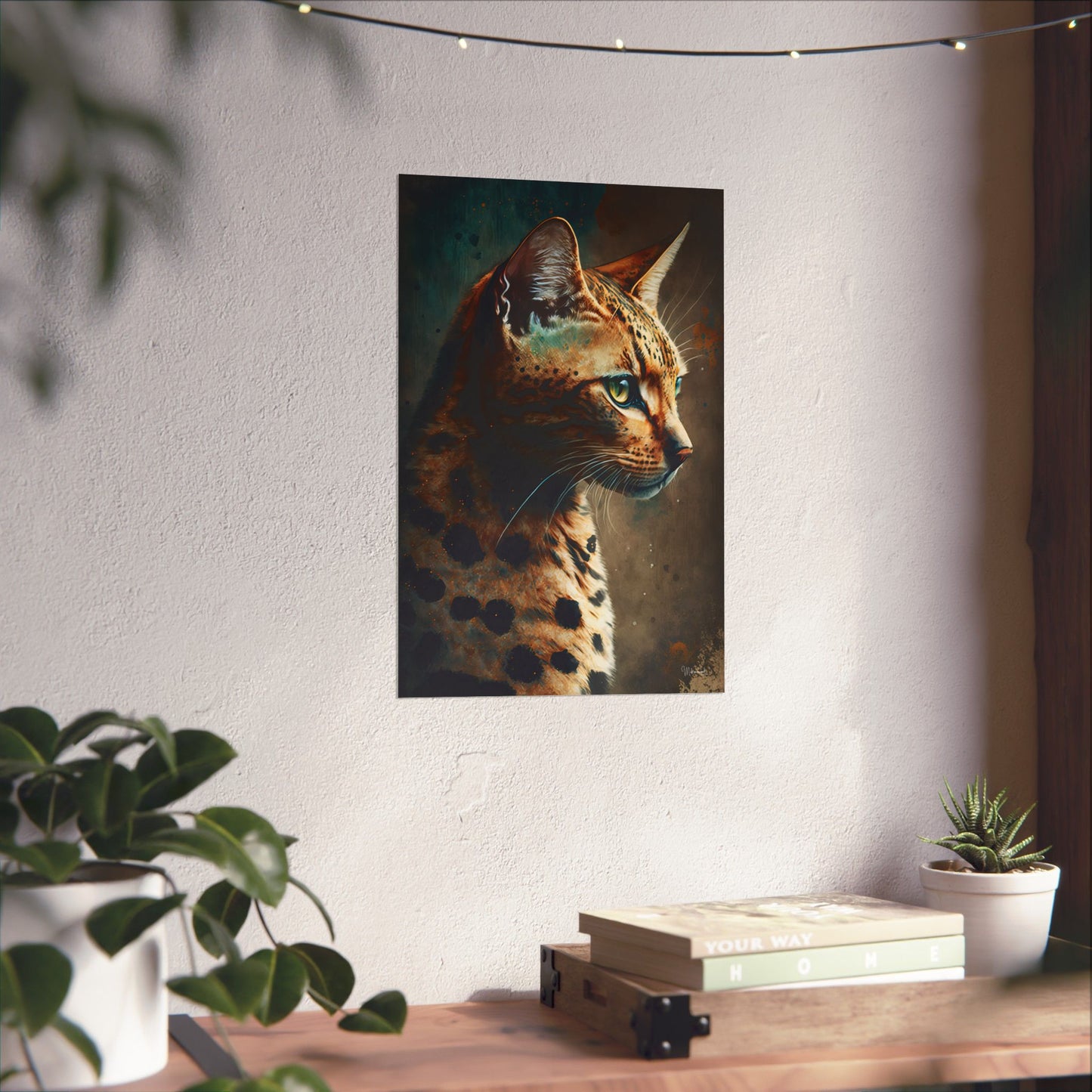Bengal Cat Premium Matte Vertical Posters