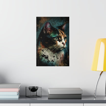 Calico Cat Premium Matte Vertical Posters