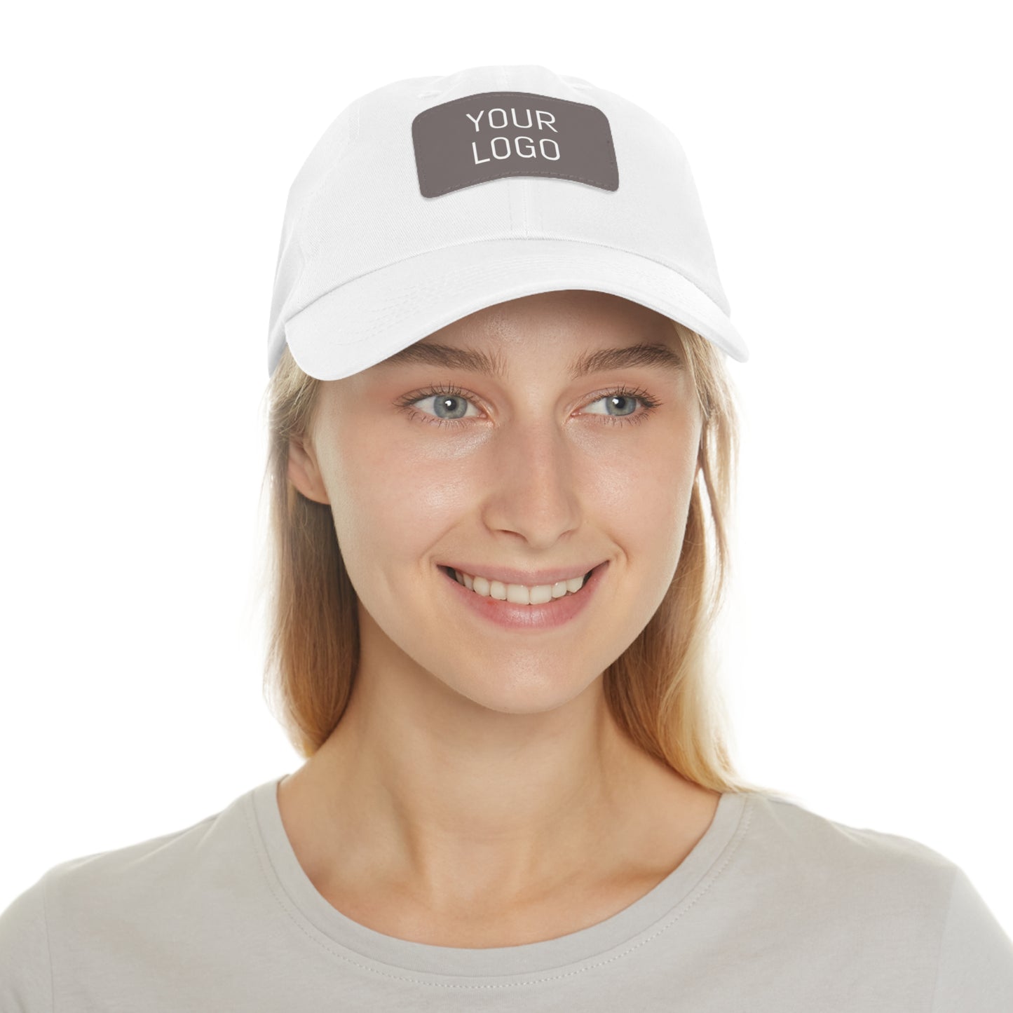 Dad Hat Leather Patch Personalized for Events & Promotions