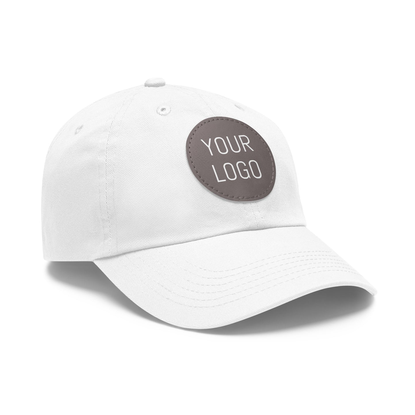 Dad Hat with Leather Patch Personalized for Events & Promotions
