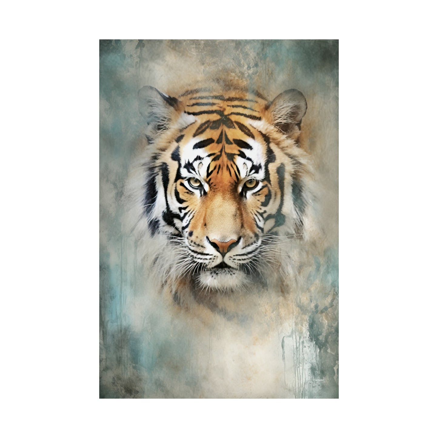 Tiger Premium Matte Vertical Posters