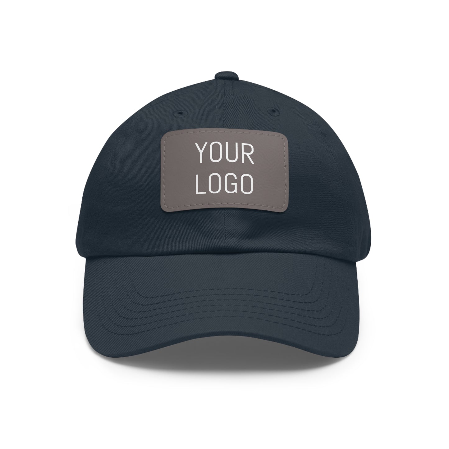 Dad Hat Leather Patch Personalized for Events & Promotions