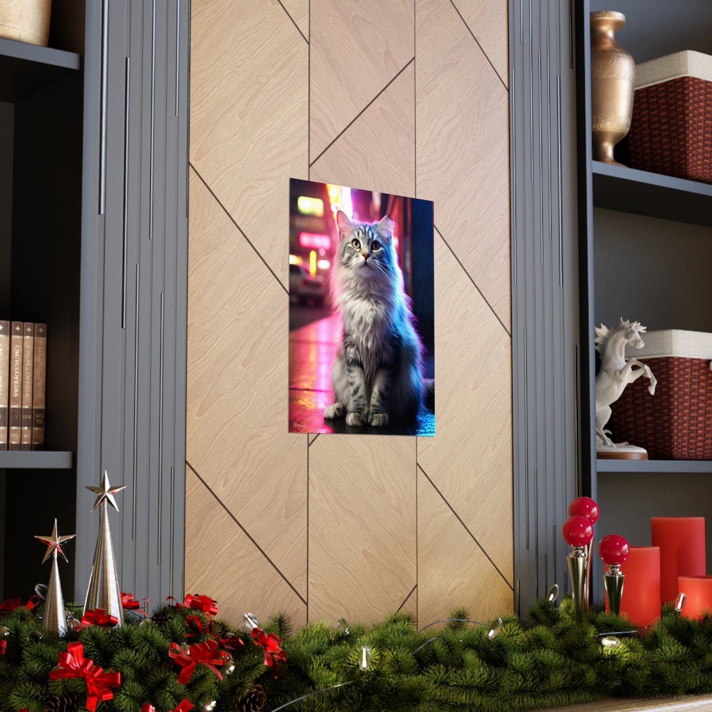 TNVR Cat in the City Premium Matte Vertical Posters