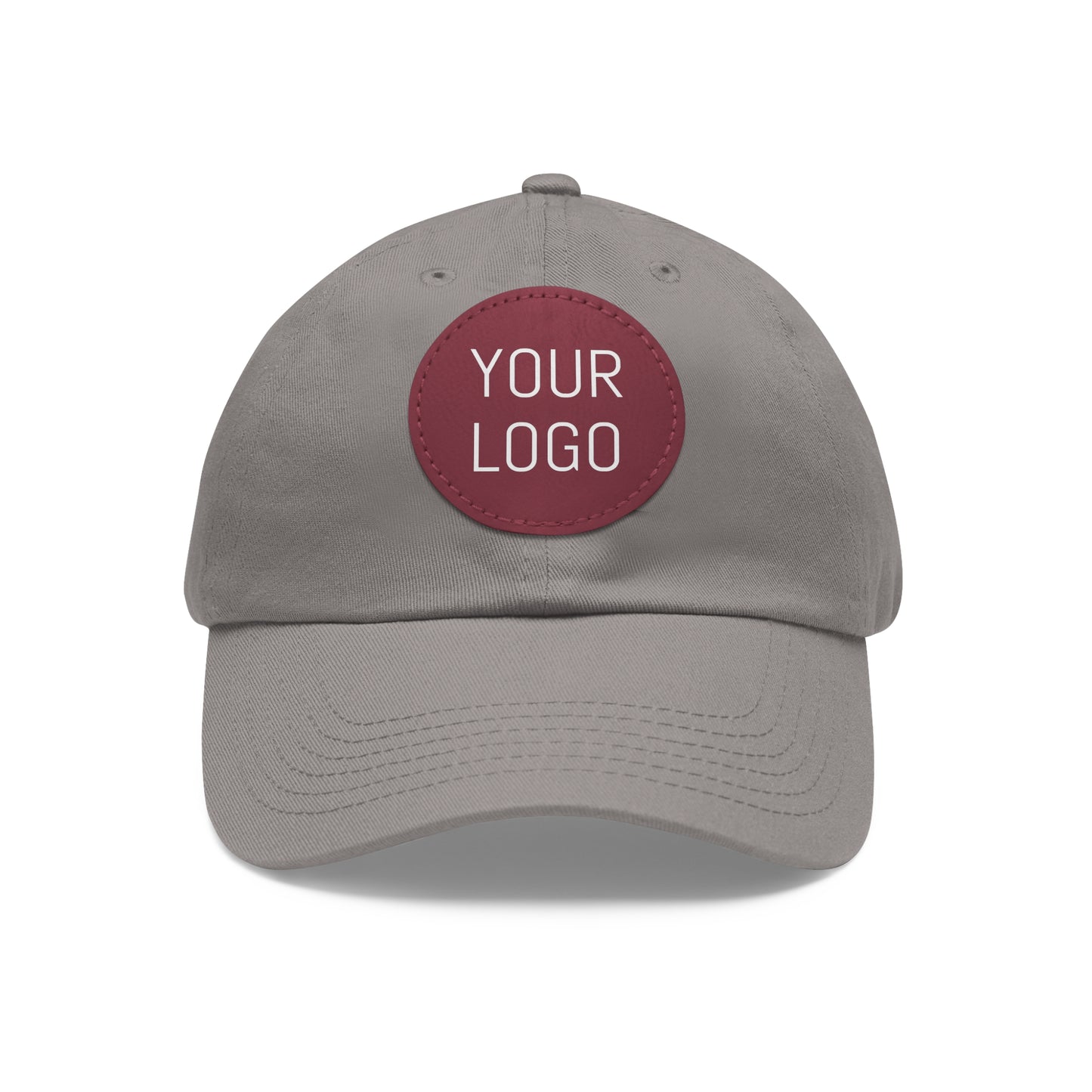 Dad Hat with Leather Patch Personalized for Events & Promotions