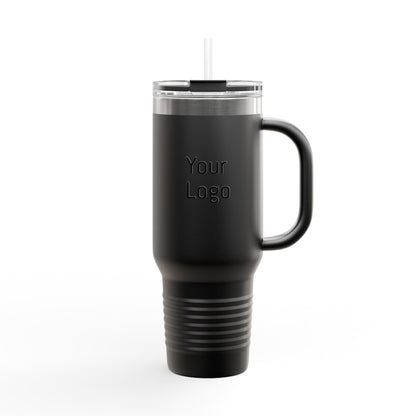 Custom Insulated Travel Mug - 40oz with Your Logo