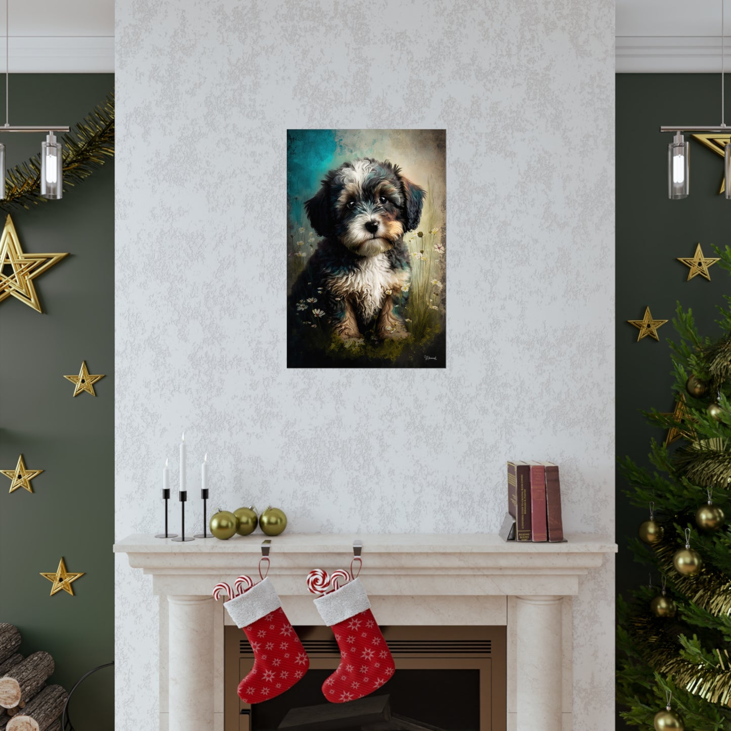 Havanese Puppy Premium Matte Vertical Posters