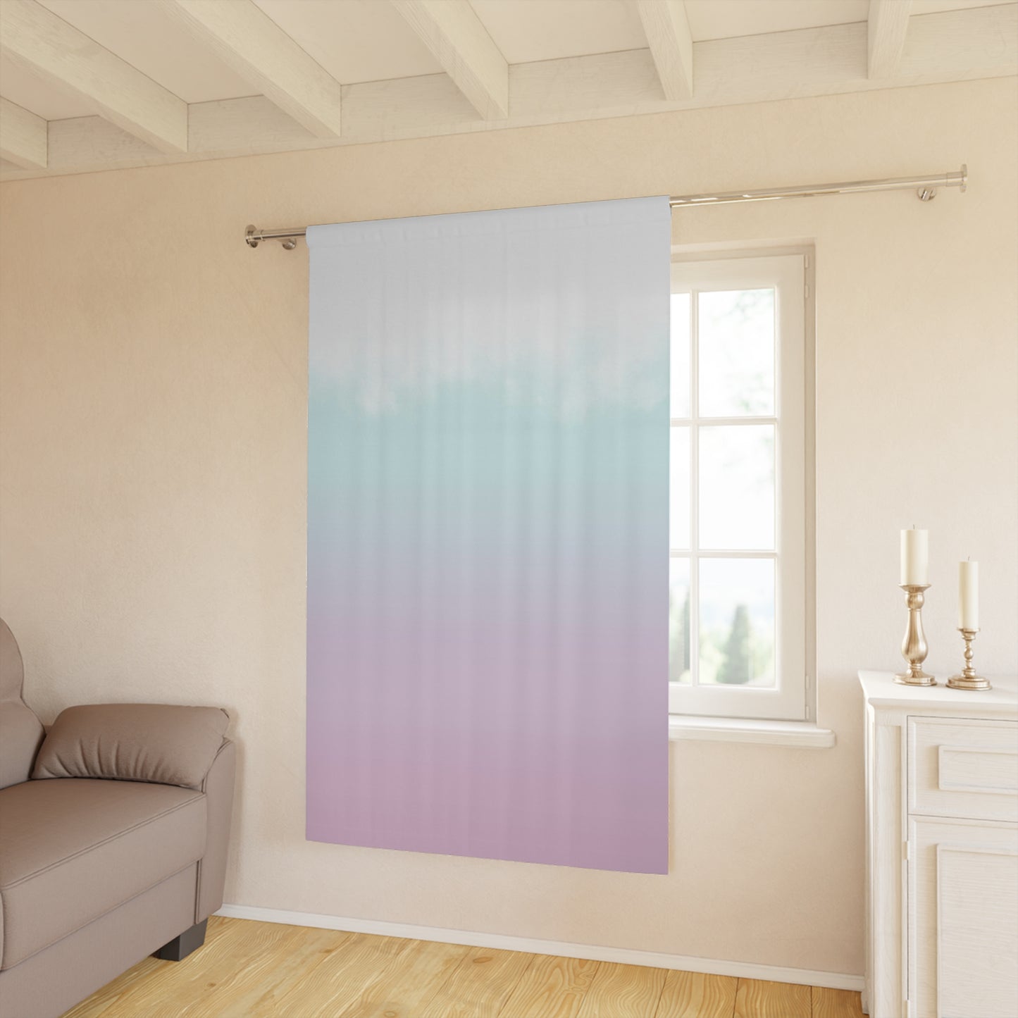 Baby Monster's Series Tri-Color Ombre Curtains