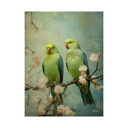 Parrot Premium Matte Vertical Posters