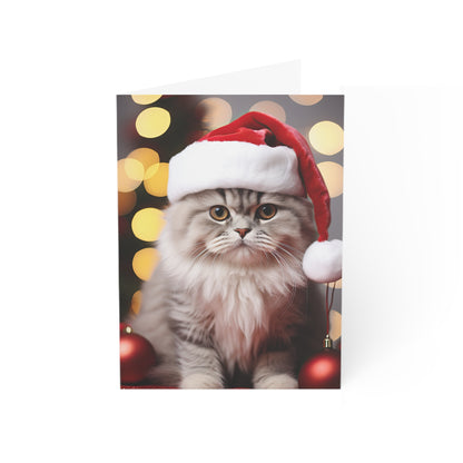 Santa's Here Christmas Greeting Cards (1, 10, 30, and 50pcs)