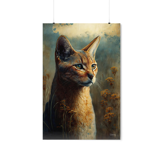 Chausie Cat Premium Matte Vertical Posters