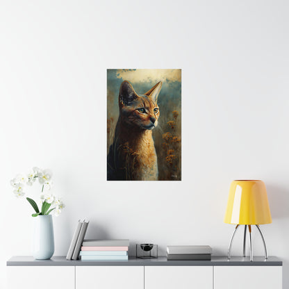 Chausie Cat Premium Matte Vertical Posters