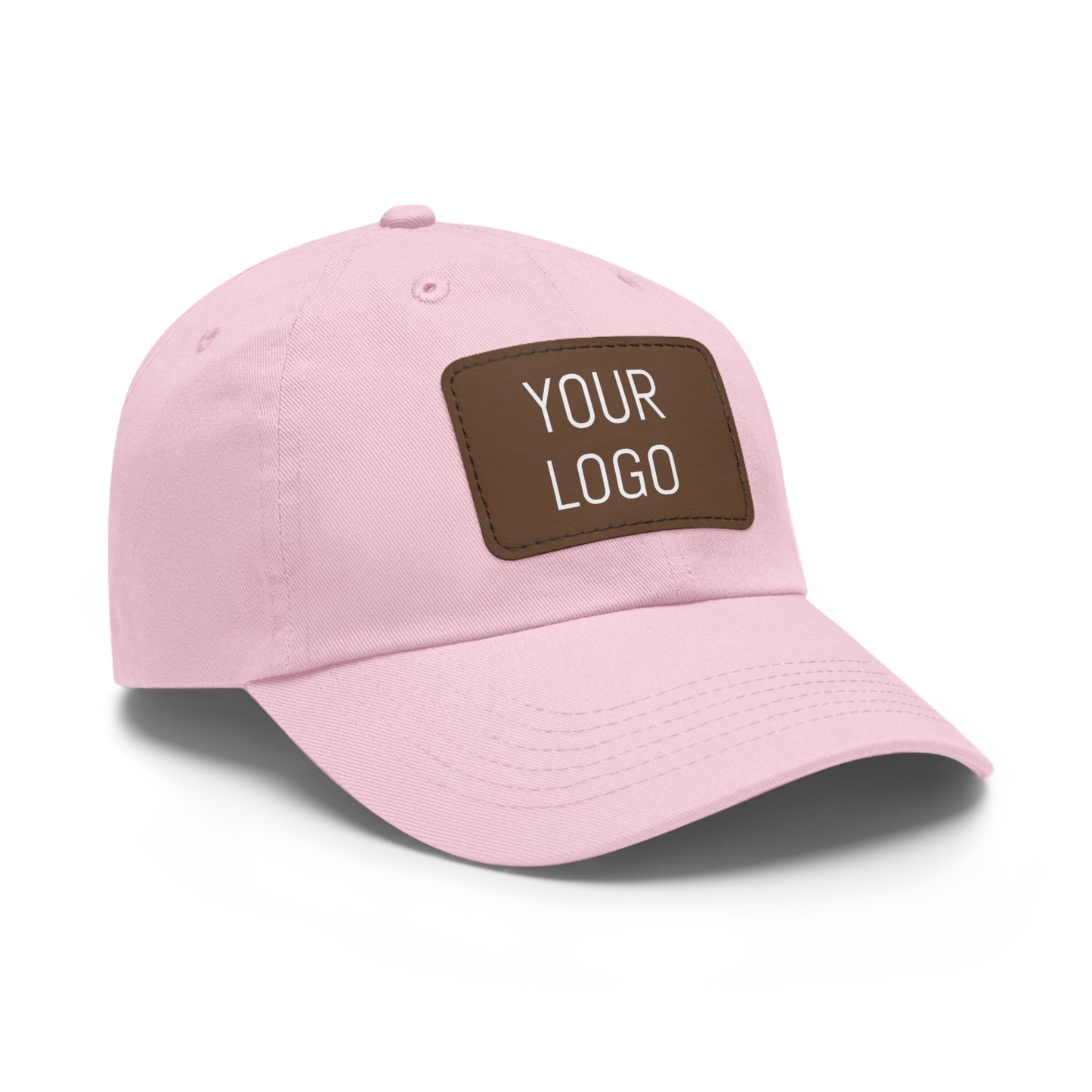 Dad Hat Leather Patch Personalized for Events & Promotions