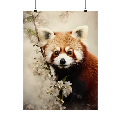 Red Panda Premium Matte Vertical Posters