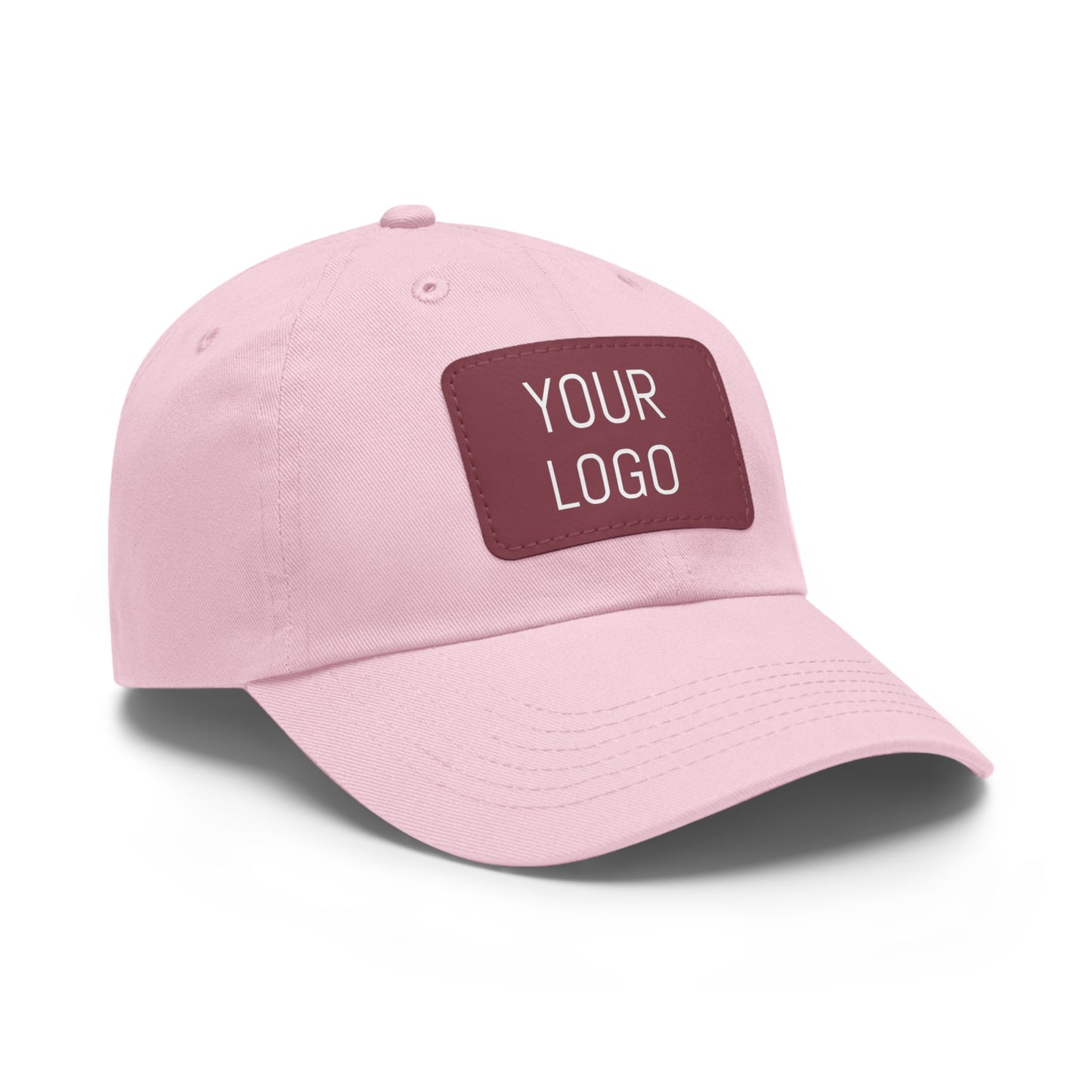 Dad Hat Leather Patch Personalized for Events & Promotions
