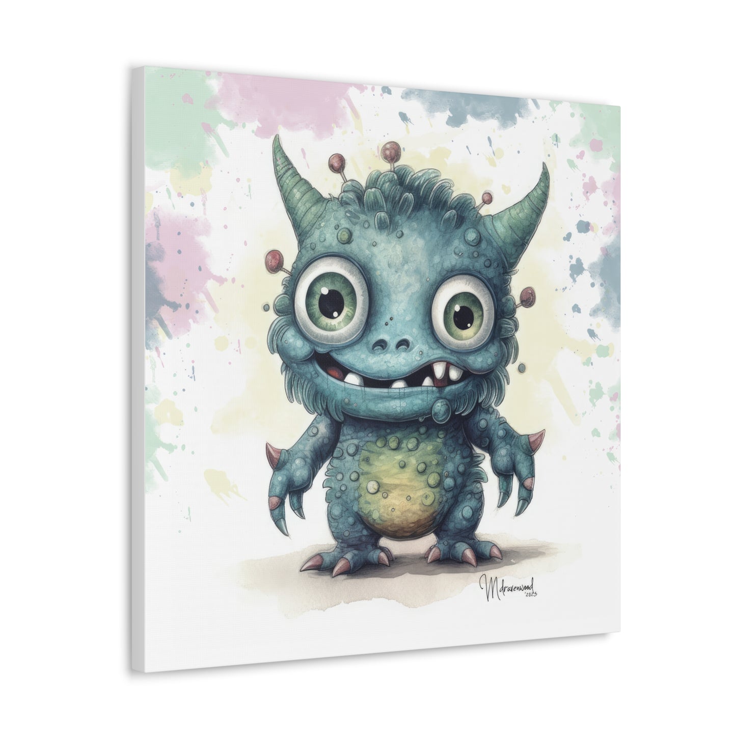 Baby Monster's Series - Matt Canvas Gallery Wraps