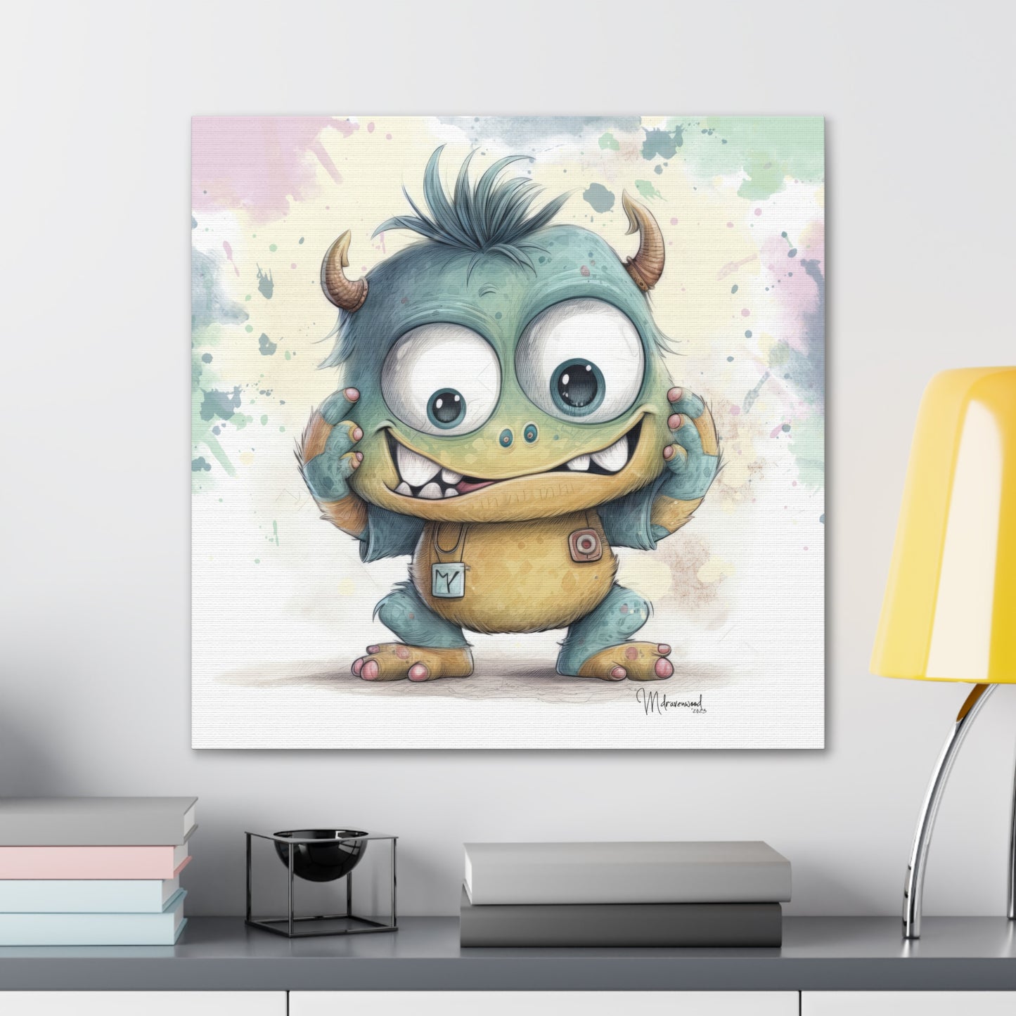 Baby Monster's Series - Gilbert Canvas Gallery Wraps