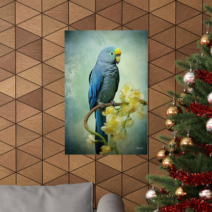 Multi-color Parrot Premium Matte Vertical Posters