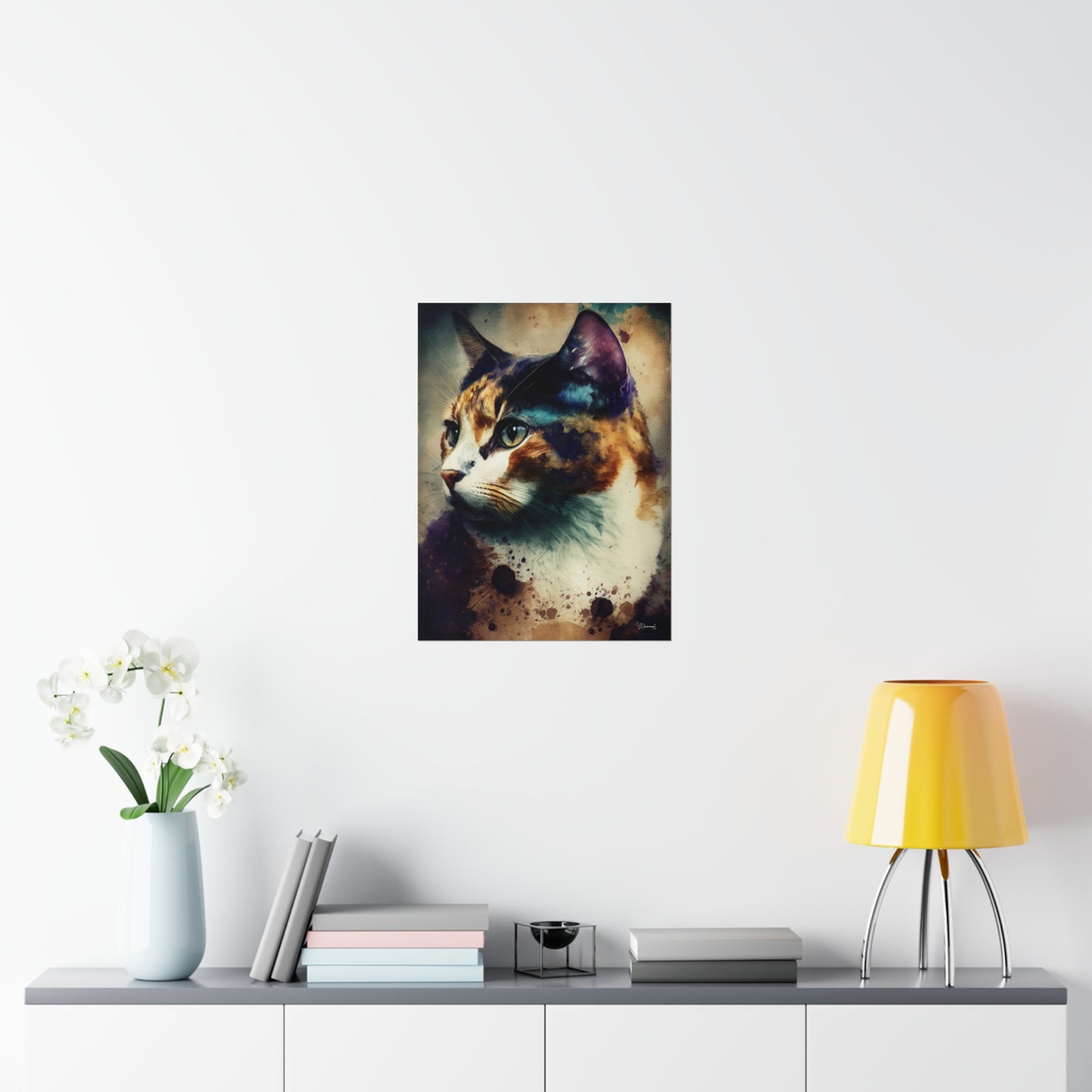 Calico Cat Premium Matte Vertical Posters